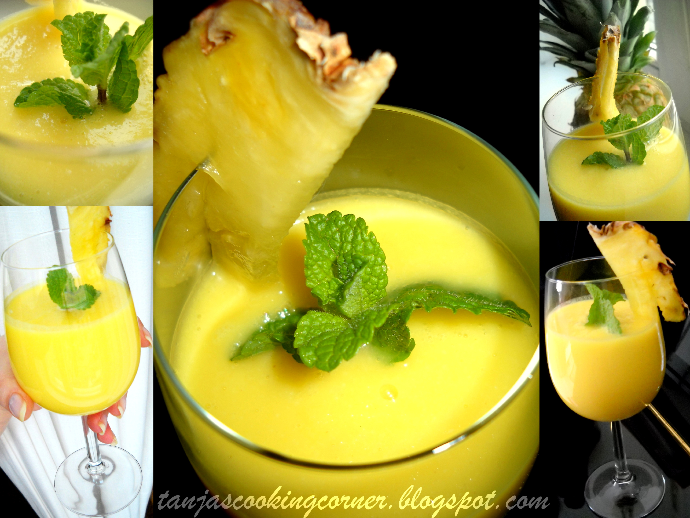 Ananas-Kokos-Shake | VelikaKuhinja.com